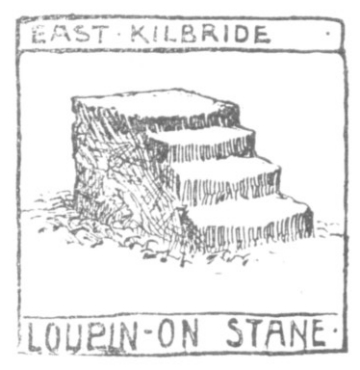 East Kilbride, Loupin-on stane